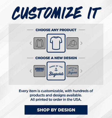 HIBBING HIGH SCHOOL BLUEJACKETS Small Multi Module Banner: 2024 Q1 - Customize It Banner