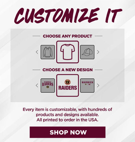 WARWICK HIGH SCHOOL RAIDERS Small Multi Module Banner: 2024 Q1 - Customize It Banner