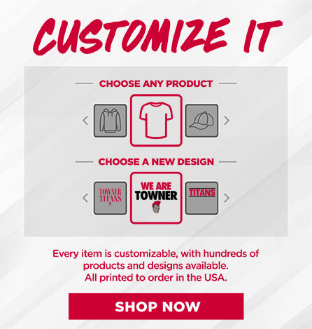 TOWNER HIGH SCHOOL TITANS Small Multi Module Banner: 2024 Q1 - Customize It Banner