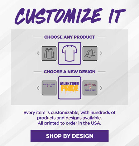 CENTRAL ISLIP HIGH SCHOOL MUSKETEERS Small Multi Module Banner: 2024 Q1 - Customize It Banner