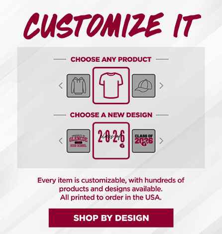 GLENCOE HIGH SCHOOL CRIMSON TIDE Small Multi Module Banner: 2024 Q1 - Customize It Banner