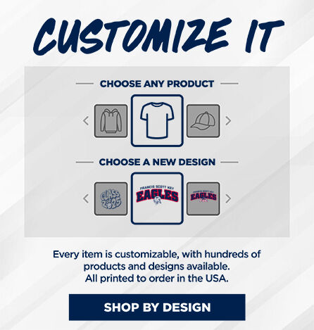 FRANCIS SCOTT KEY Official Store of the Eagles Small Multi Module Banner: 2024 Q1 - Customize It Banner