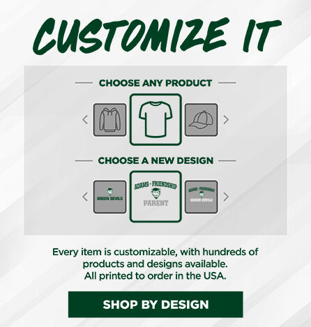 ADAMS-FRIENDSHIP HIGH SCHOOL GREEN DEVILS Small Multi Module Banner: 2024 Q1 - Customize It Banner