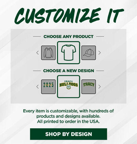 TRACY HIGH SCHOOL BULLDOGS Small Multi Module Banner: 2024 Q1 - Customize It Banner