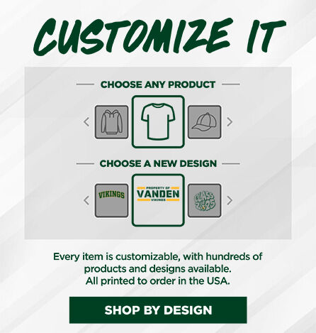 VANDEN HIGH SCHOOL VIKINGS Small Multi Module Banner: 2024 Q1 - Customize It Banner