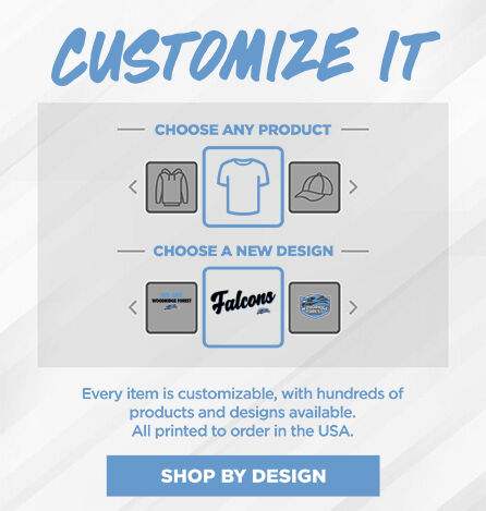Woodridge Forest Falcons Online Store Small Multi Module Banner: 2024 Q1 - Customize It Banner