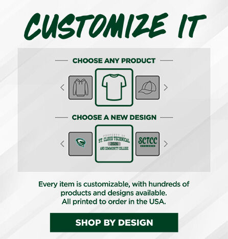 SCTCC Cyclones Online Apparel Store Small Multi Module Banner: 2024 Q1 - Customize It Banner