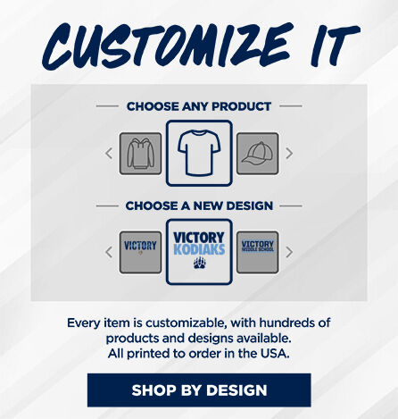 Victory Middle School Kodiaks Online Store Small Multi Module Banner: 2024 Q1 - Customize It Banner