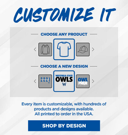 Westfield State University Online Store Small Multi Module Banner: 2024 Q1 - Customize It Banner