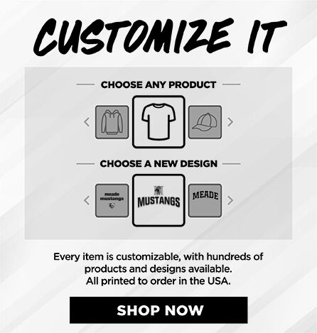 Meade  Mustangs Small Multi Module Banner: 2024 Q1 - Customize It Banner