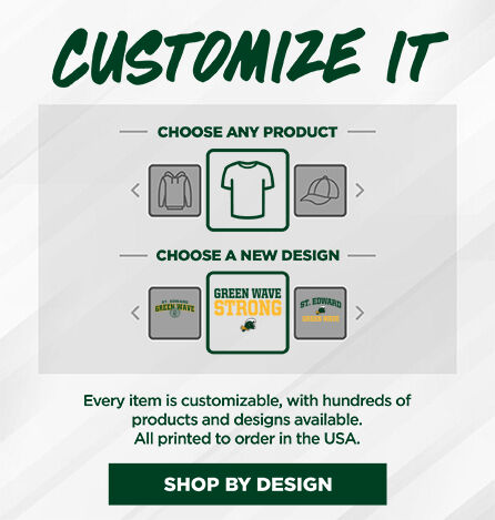 St. Edward Green Wave Small Multi Module Banner: 2024 Q1 - Customize It Banner