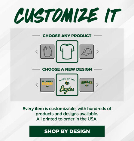 St. John's Evangelist School Eagles official sideline store Small Multi Module Banner: 2024 Q1 - Customize It Banner