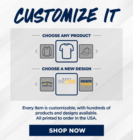 SAUT Rockets Sideline Store Small Multi Module Banner: 2024 Q1 - Customize It Banner