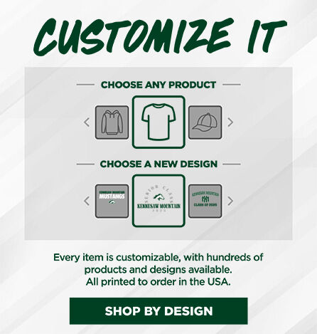 Kennesaw Mountain Official Store of the Mustangs Small Multi Module Banner: 2024 Q1 - Customize It Banner