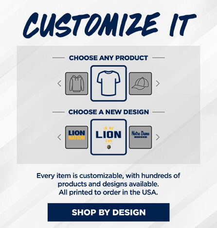 Notre Dame Lions Small Multi Module Banner: 2024 Q1 - Customize It Banner