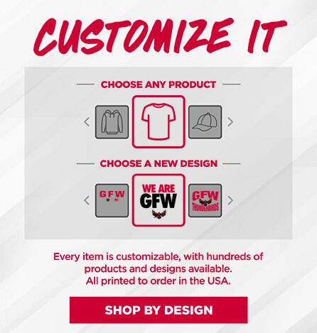 GFW Thunderbirds The Official Online Store Small Multi Module Banner: 2024 Q1 - Customize It Banner