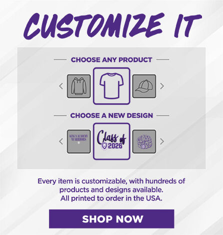 King's Academy Warriors Small Multi Module Banner: 2024 Q1 - Customize It Banner