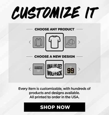 Unalakleet  Wolfpack Small Multi Module Banner: 2024 Q1 - Customize It Banner
