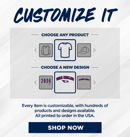 Putnam County  War Eagles Small Multi Module Banner: 2024 Q1 - Customize It Banner