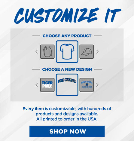 Fox Chapel  Tigers Small Multi Module Banner: 2024 Q1 - Customize It Banner