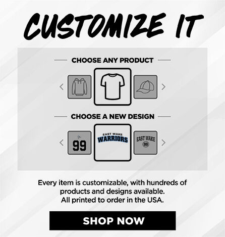 East Wake  Warriors Small Multi Module Banner: 2024 Q1 - Customize It Banner