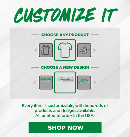 Holland Woods  Warriors Small Multi Module Banner: 2024 Q1 - Customize It Banner