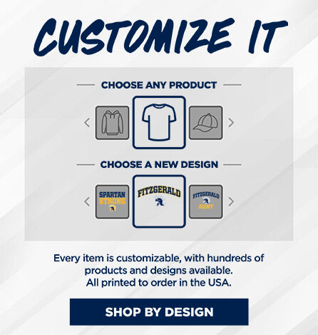 Fitzgerald Spartans official sideline store Small Multi Module Banner: 2024 Q1 - Customize It Banner