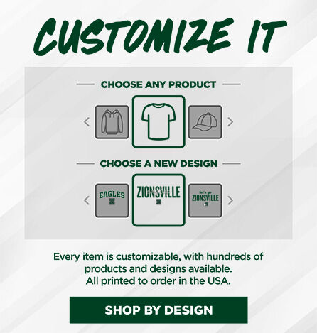 Zionsville High School Eagles Online Store Small Multi Module Banner: 2024 Q1 - Customize It Banner