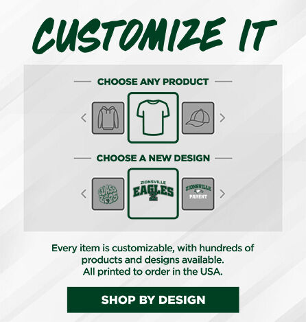 Zionsville High School Eagles Online Store Small Multi Module Banner: 2024 Q1 - Customize It Banner