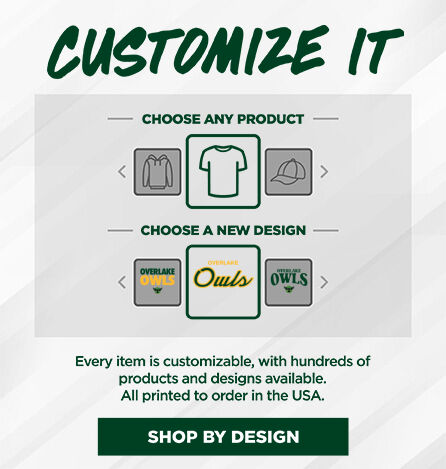 OVERLAKE OWLS ONLINE STORE Small Multi Module Banner: 2024 Q1 - Customize It Banner