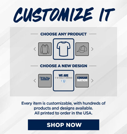 T W Kelly Dirigo  Cougars Small Multi Module Banner: 2024 Q1 - Customize It Banner