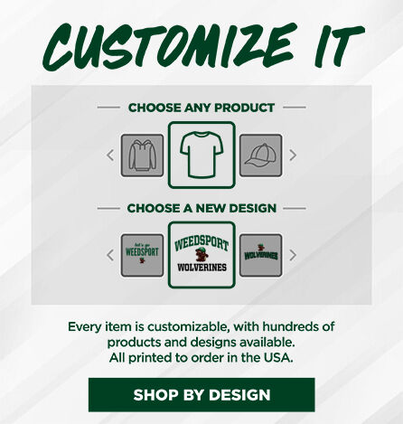 Weedsport  Wolverines Small Multi Module Banner: 2024 Q1 - Customize It Banner