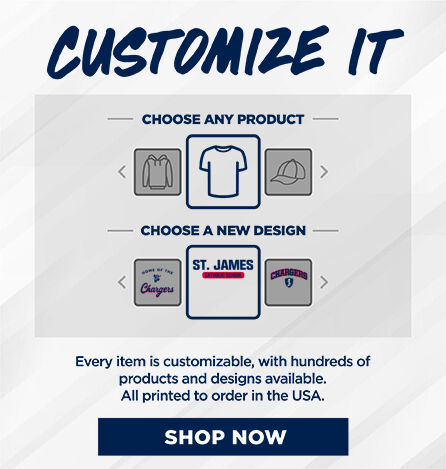 St. James Catholic Chargers Small Multi Module Banner: 2024 Q1 - Customize It Banner