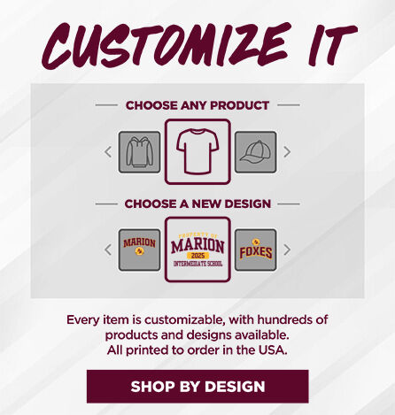 MARION  Foxes Small Multi Module Banner: 2024 Q1 - Customize It Banner