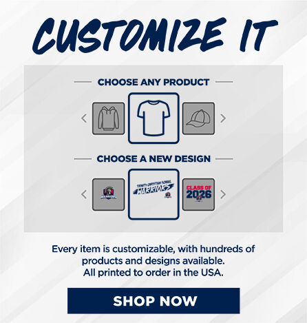 Trinity Christian School Warriors Small Multi Module Banner: 2024 Q1 - Customize It Banner