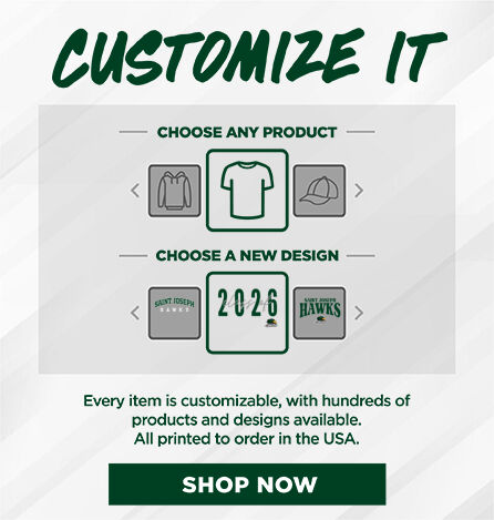 Saint Joseph Hawks Small Multi Module Banner: 2024 Q1 - Customize It Banner
