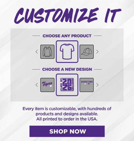 Bardstown High School Tigers Small Multi Module Banner: 2024 Q1 - Customize It Banner