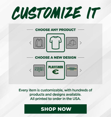 EVERGREEN HIGH SCHOOL PLAINSMEN Small Multi Module Banner: 2024 Q1 - Customize It Banner