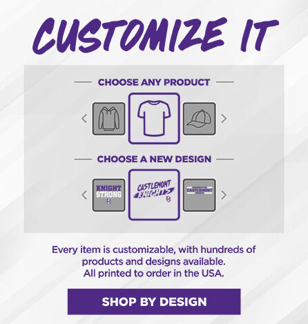 CASTLEMONT KNIGHTS The Official Online Store Small Multi Module Banner: 2024 Q1 - Customize It Banner