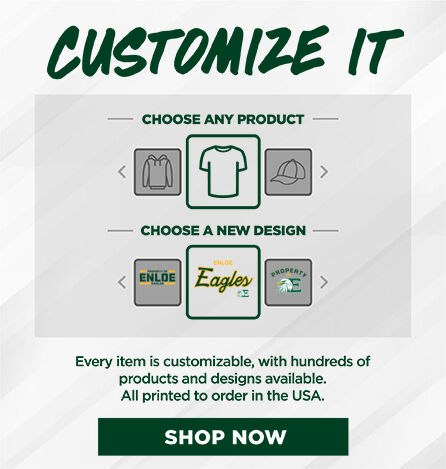 ENLOE HIGH SCHOOL EAGLES Small Multi Module Banner: 2024 Q1 - Customize It Banner