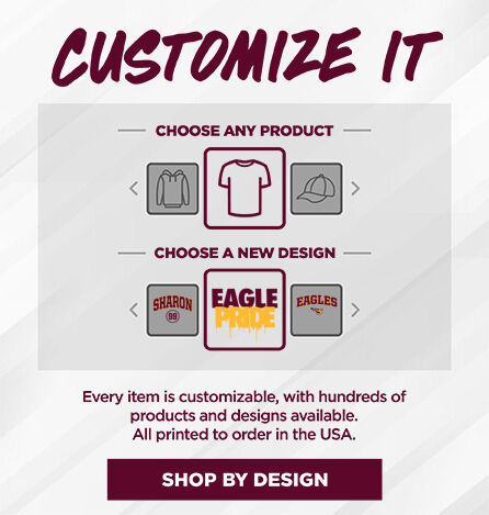 SHARON HIGH SCHOOL EAGLES Small Multi Module Banner: 2024 Q1 - Customize It Banner