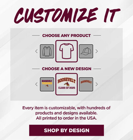 ROOSEVELT HIGH SCHOOL TEDDIES Small Multi Module Banner: 2024 Q1 - Customize It Banner