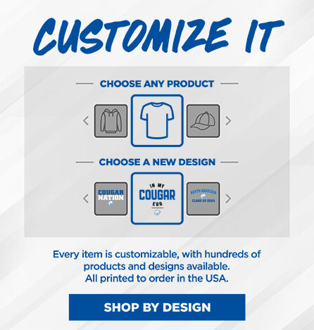 NORTH HARRISON Cougars Online Store Small Multi Module Banner: 2024 Q1 - Customize It Banner