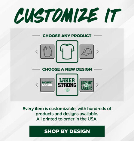 Roosevelt University Official Store of the Lakers Small Multi Module Banner: 2024 Q1 - Customize It Banner