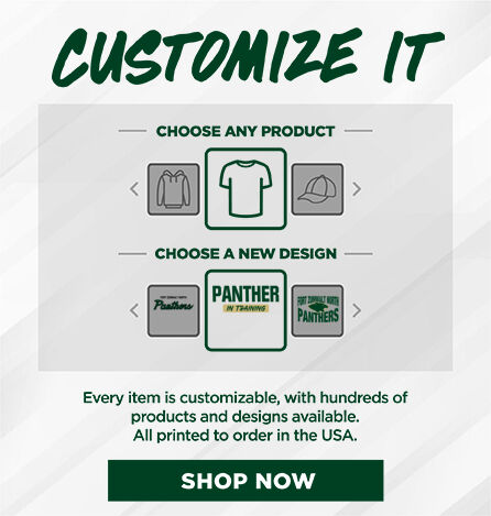 FORT ZUMWALT NORTH HIGH SCHOOL PANTHERS Small Multi Module Banner: 2024 Q1 - Customize It Banner