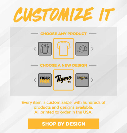 ELMWOOD PARK TIGERS ONLINE STORE Small Multi Module Banner: 2024 Q1 - Customize It Banner