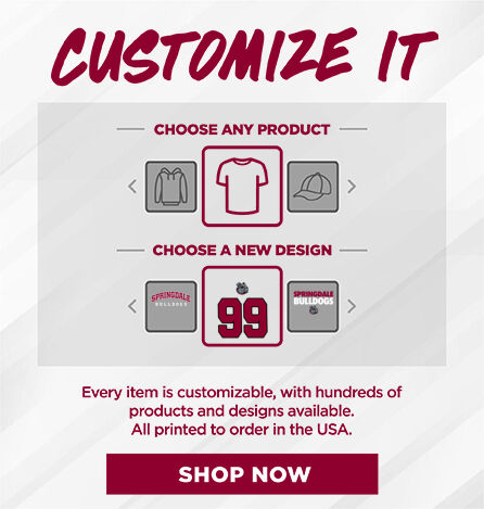 SPRINGDALE HIGH SCHOOL BULLDOGS Small Multi Module Banner: 2024 Q1 - Customize It Banner