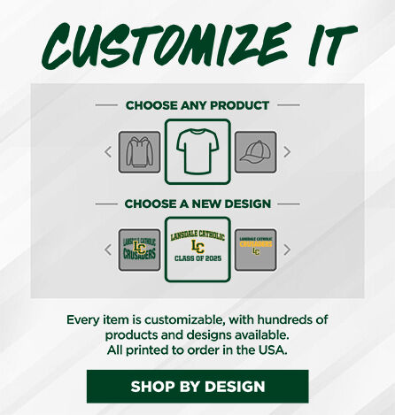 LANSDALE CATHOLIC HIGH SCHOOL Crusaders Online Store Small Multi Module Banner: 2024 Q1 - Customize It Banner