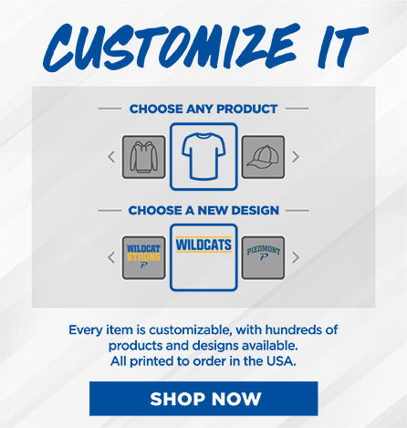 PIEDMONT HIGH SCHOOL WILDCATS Small Multi Module Banner: 2024 Q1 - Customize It Banner