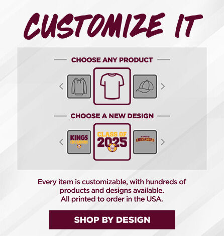 KINGS CHRISTIAN SCHOOL CRUSADERS Small Multi Module Banner: 2024 Q1 - Customize It Banner
